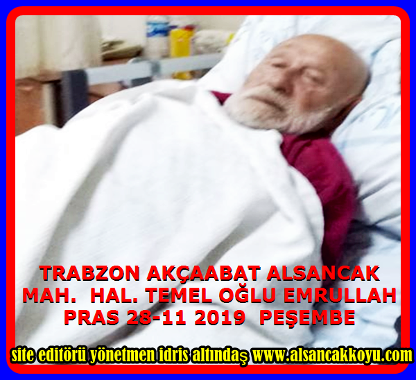 Trabzon Akçaabat Alsancak Mah Hal 